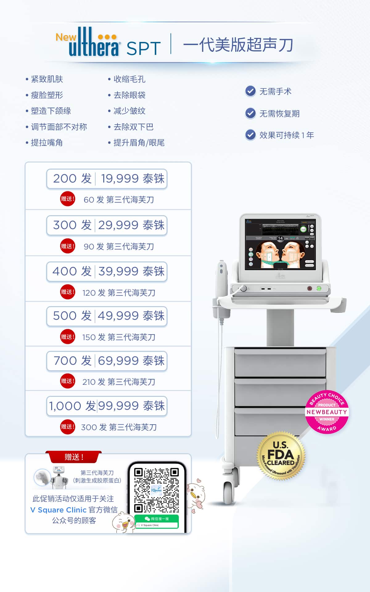 promotion Ulthera SPT