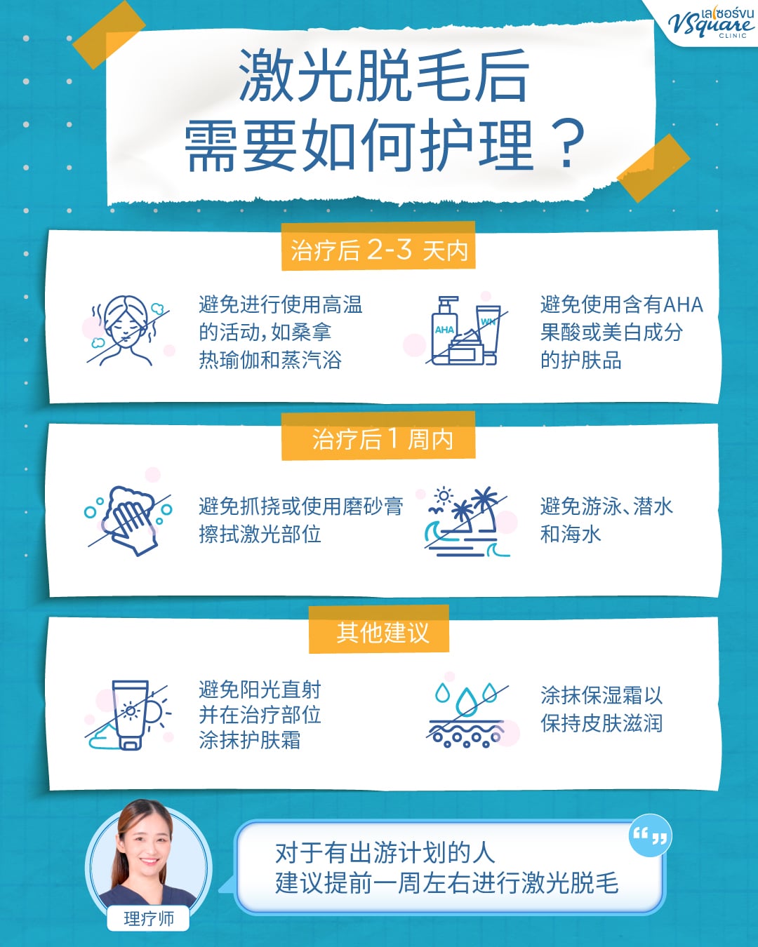 Laser Hair Removal aftercare